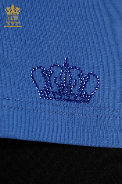 Женская блузка оптом, основной электрический цвет - 79562 | КАZEE - 5