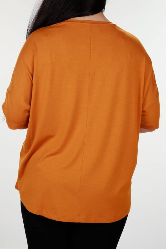 Женская блузка оверсайз из вискозы больших размеров оптом - 77876 | КАZЕЕ