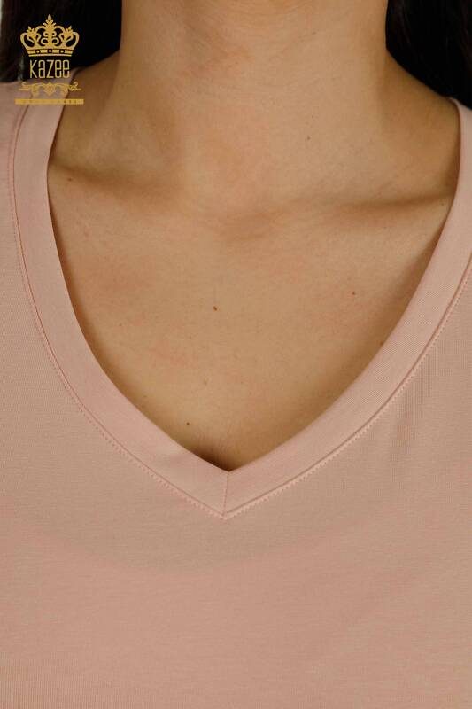 Женская блузка с коротким рукавом оптом - 79561 | КАZEE