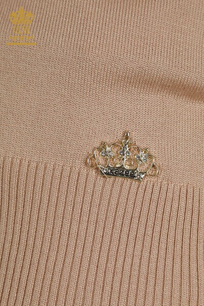 Женский вязаный свитер оптом Американская модель Камень - 15943 | КАZEE - Thumbnail