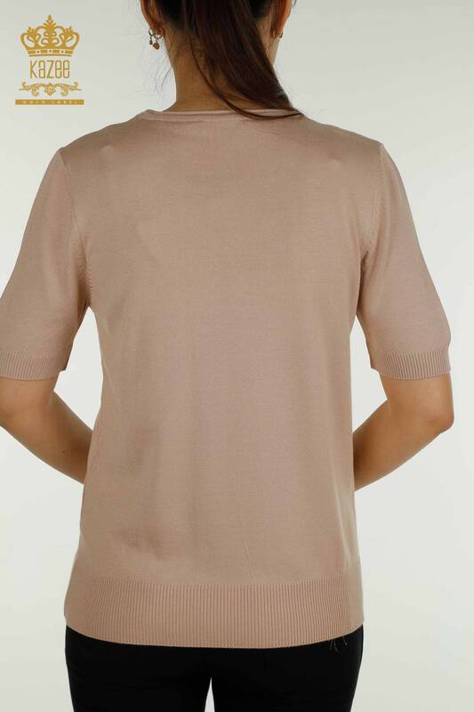 Женский вязаный свитер оптом Американская модель Камень - 15943 | КАZEE