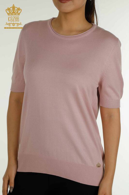 Женский трикотажный свитер оптом Американская модель Порошок - 15943 | КАZEE