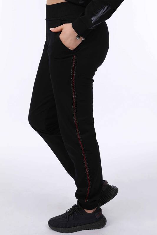 Женский спортивный костюм оптом с длинным рукавом с принтом - 17284 | КАZЕЕ