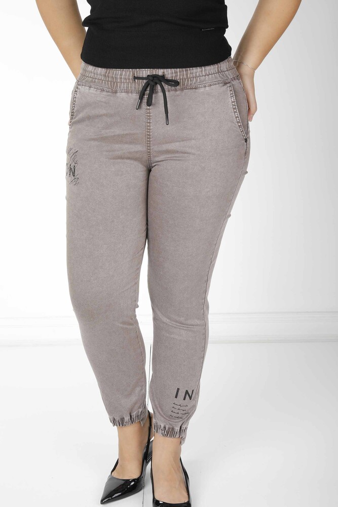 Pantalón Visón con Detalle de Lazo - 3500 | KAZEE (Juego de 4 36-38-40-42) - 2