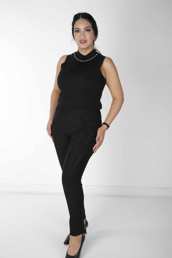 Pantalón Bolsillo Detallado Negro - 3773 | KAZEE (Juego de 4 42-44-46-48) - 1