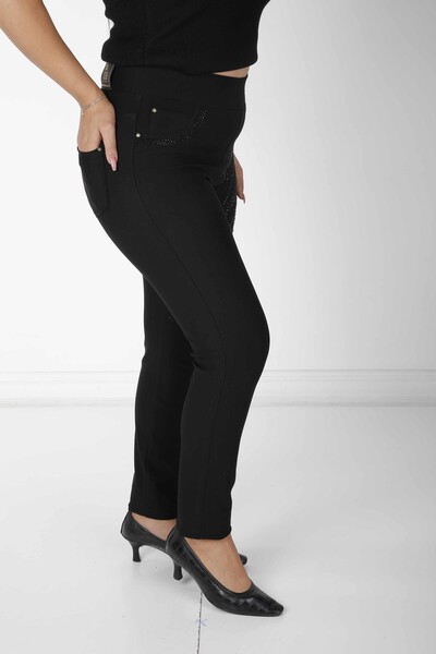 Pantalón Bolsillo Detallado Negro - 3773 | KAZEE (Juego de 4 42-44-46-48) - 3