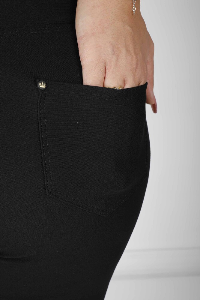 Pantalón Bolsillo Detallado Negro - 3773 | KAZEE (Juego de 4 42-44-46-48) - 6