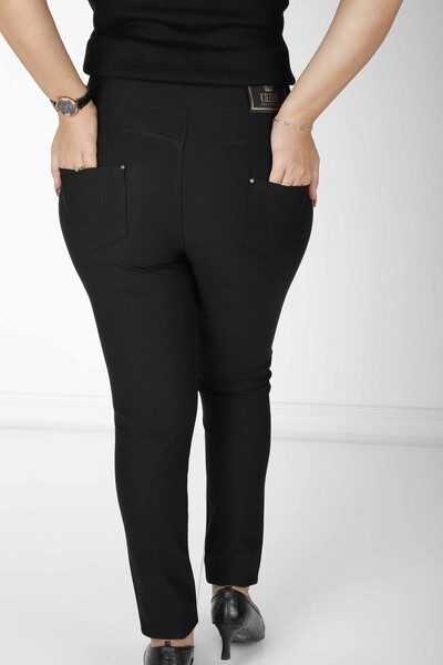 Pantalón Estampado Negro - 3746 | KAZEE (Juego de 4 42-44-46-48) - 7