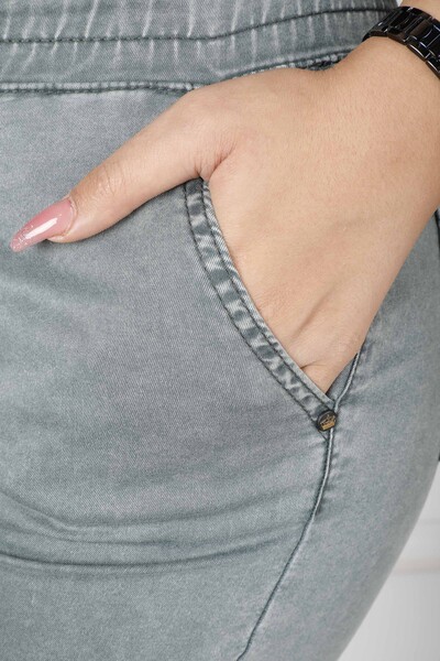 Pantalon Fermeture Détaillée Kaki - 3500 | KAZEE (Lot de 4 36-38-40-42) - 6