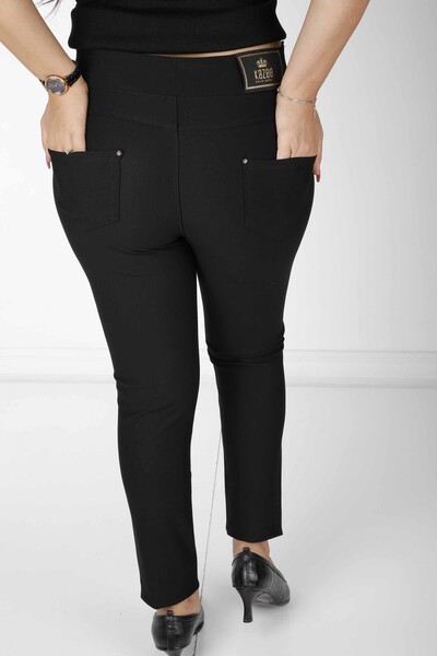 Pantalón Floral Negro - 3747 | KAZEE (Juego de 4 42-44-46-48) - 9