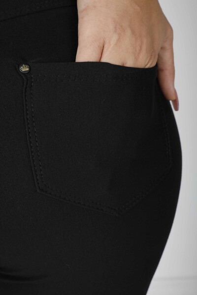 Pantalon à Motifs Étoiles Noir - 3745 | KAZEE (Lot de 4 36-38-40-42) - 8