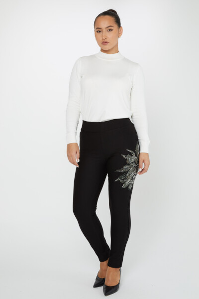 Pantalón Negro con Piedras - 3784 | KAZEE (Juego de 4 36-38-40-42) - Kazee