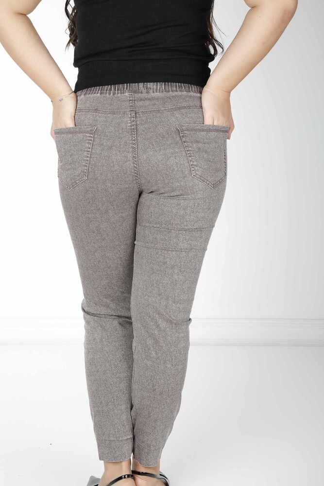 Pantalon Poche Détaillée Marron - 3501 | KAZEE (Lot de 4 42-44-46-48) - 8