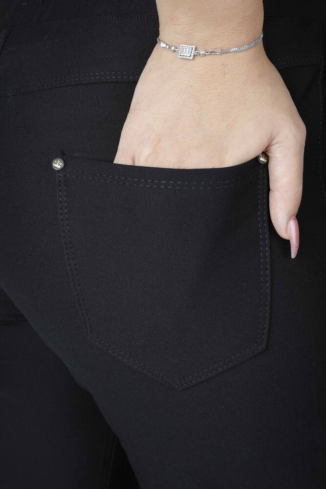 Pantalón Bolsillo Detallado Negro - 3711 | KAZEE (Juego de 4 42-44-46-48) - 8