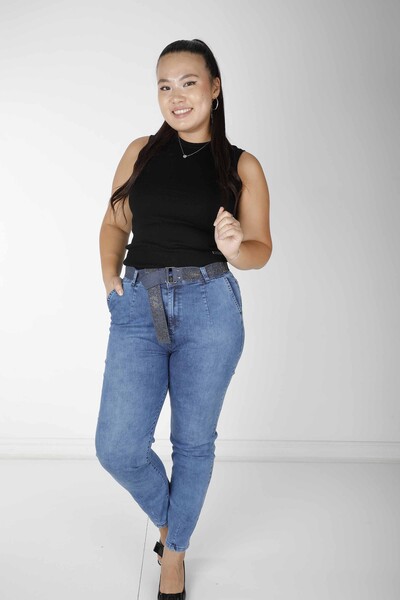 Pantaloni Blu con Tasche - 3687 | KAZEE (Set da 4 36-38-40-42) - KAZEE 