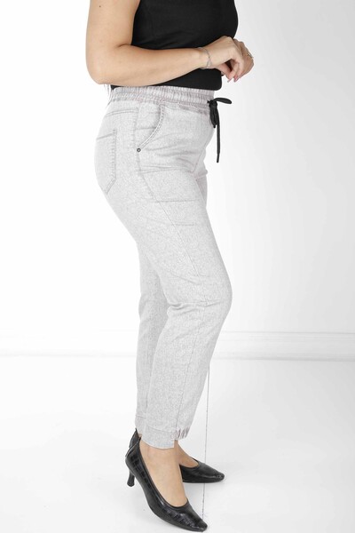 Pantaloni Buzunar Detaliat Bej - 3501 | KAZEE (Set de 4 42-44-46-48) - 3