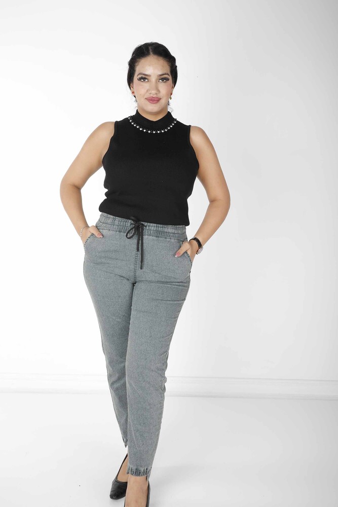 Pantaloni Buzunar Detaliat Kaki - 3501 | KAZEE (Set de 4 42-44-46-48) - 1