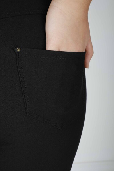 Pantaloni Cat Modellato Nero - 3733 | KAZEE (Set da 4 36-38-40-42) - 7