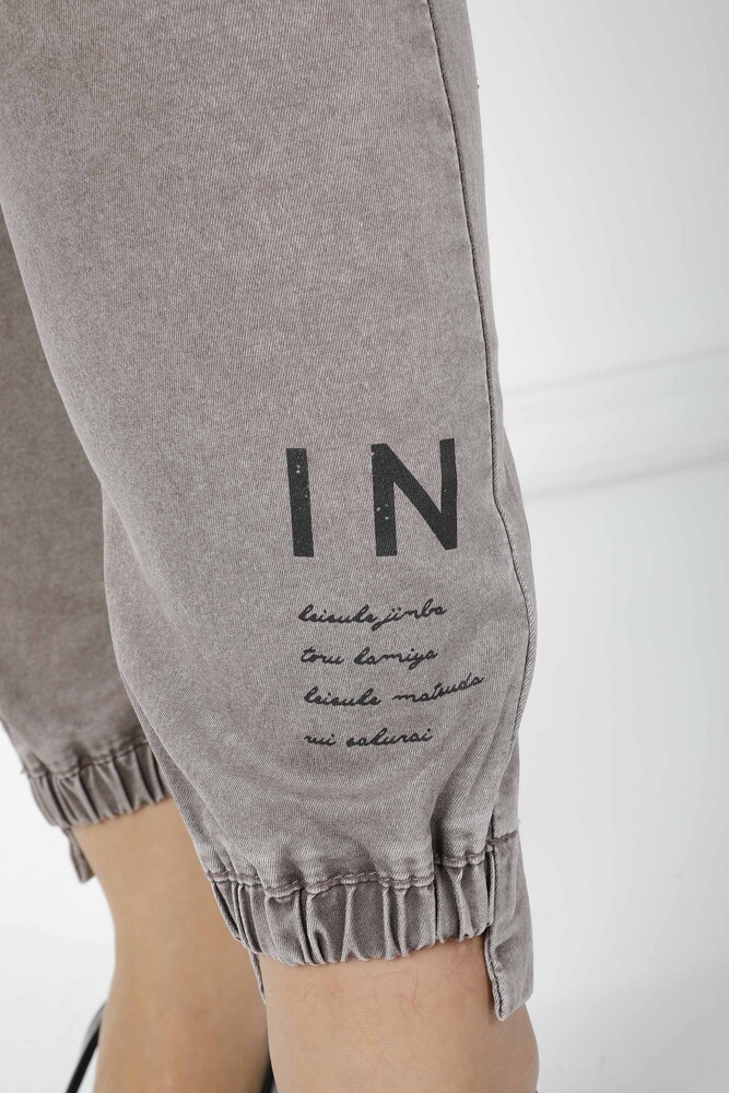 Pantaloni de nurcă cu detaliu cravată - 3500 | KAZEE (Set de 4 36-38-40-42) - 4