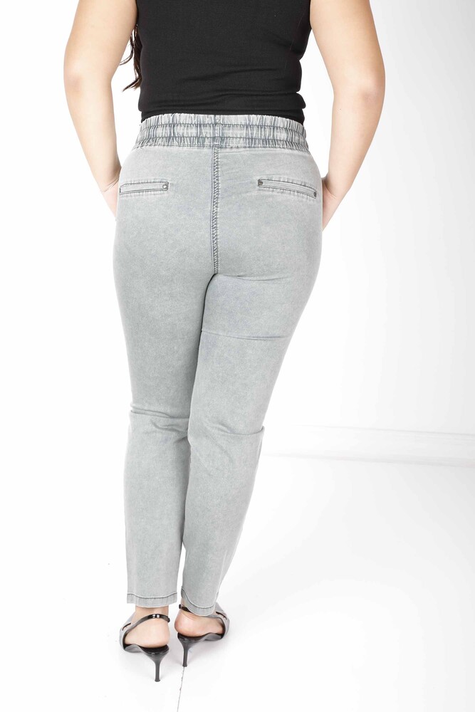 Pantaloni Stone Brodat Kaki - 3502 | KAZEE (Set de 4 42-44-46-48) - 8