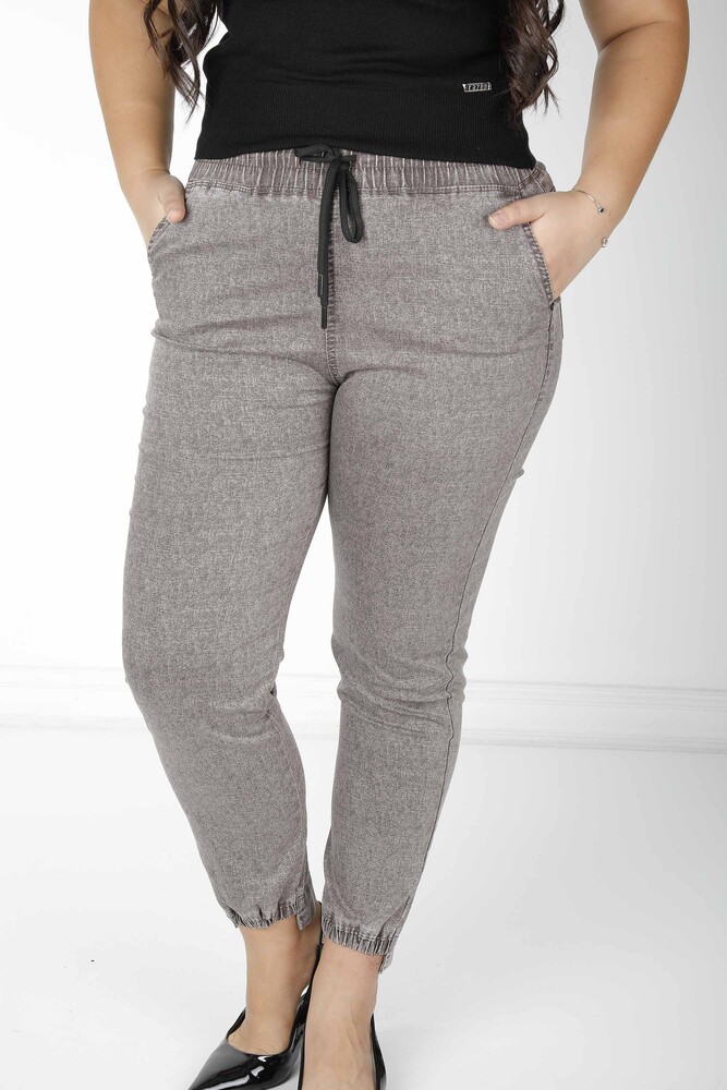 Pantaloni Tasca Dettagliata Marrone - 3501 | KAZEE (Set da 4 42-44-46-48) - 2