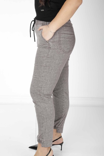 Pantaloni Tasca Dettagliata Marrone - 3501 | KAZEE (Set da 4 42-44-46-48) - 3