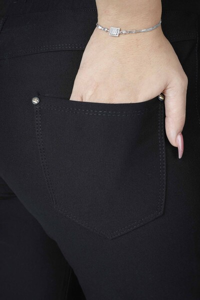 Pantaloni Tasca Dettagliata Nero - 3711 | KAZEE (Set da 4 42-44-46-48) - 8