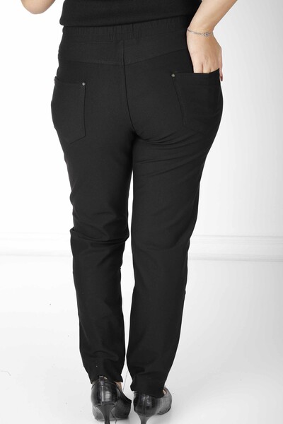 Trousers Pocket Detail Black - 3711 | KAZEE (Set of 4 42-44-46-48) - 9