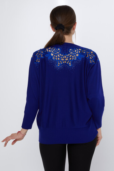 Pull en maille à coupe basse et détails Saxe - 31288 | KAZEE (Lot de 3 M-L-XL) - 5