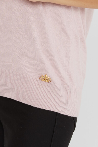 Pull en maille à manches courtes avec logo Powder - 16271 | KAZEE (Lot de 4 L-XL-2XL-3XL) - 3