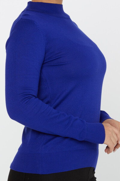 Pull en tricot avec logo détaillé à manches longues Saxe - 30613 | KAZEE (Lot de 3 S-M-L) - 4