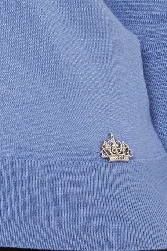 Pull en maille Basic Logo Bleu foncé - 11071 | KAZEE (Lot de 3 S-M-L) - 4