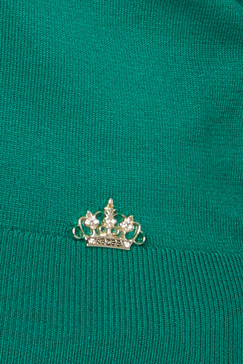 Pull en maille Basic Logo Emerald - 11071 | KAZEE (Lot de 3 S-M-L) - 4