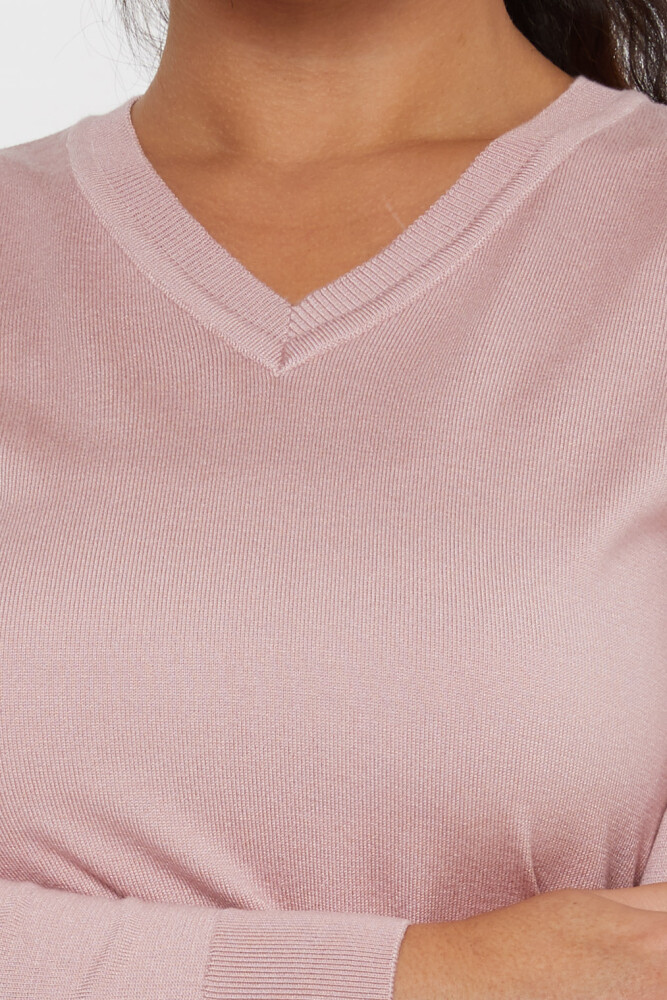 Pull en maille Basic Logo Powder - 11071 | KAZEE (Lot de 3 S-M-L) - 3