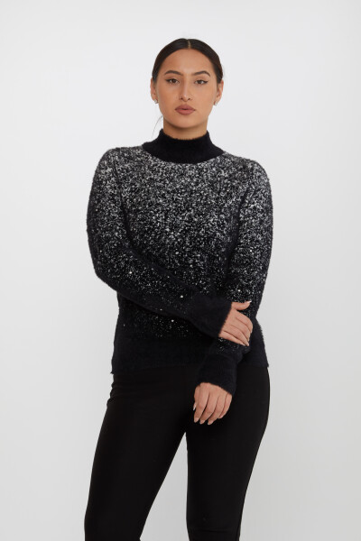 Punto Angora Color Degradado Negro - 31180 | KAZEE (Juego de 4 M-L-XL-2XL) - Kazee