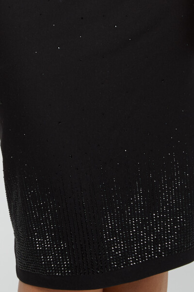 Rock mit Taschendetail und elastischer Taille, Schwarz – 4268 | KAZEE (4er-Set 36-38-40-42) - 3