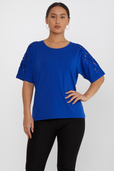 Saks ricamati con maniche di camicetta - 79916 | KAZEE (Set di 4 L-XL-2XL-3XL) - KAZEE 