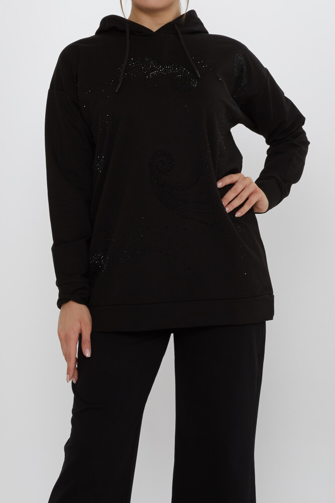 Set trening Detaliu cu glugă Negru - 17896 | KAZEE (Set de 3 M-L-XL) - 4