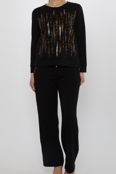 Set tuta nera con dettaglio tasca - 17886 | KAZEE (Set di 3 M-L-XL) - 3