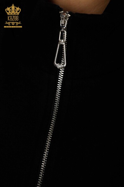 Set tuta da donna all'ingrosso - Angelo Modello con ali - Nero - 17466 | KAZEE - 5