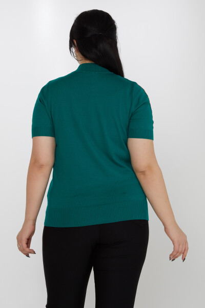 شريط سترة محبوكة مفصل باللون الأخضر - 31549 | كازي (مجموعة من 3 مقاسات L-XL-2XL) - 4