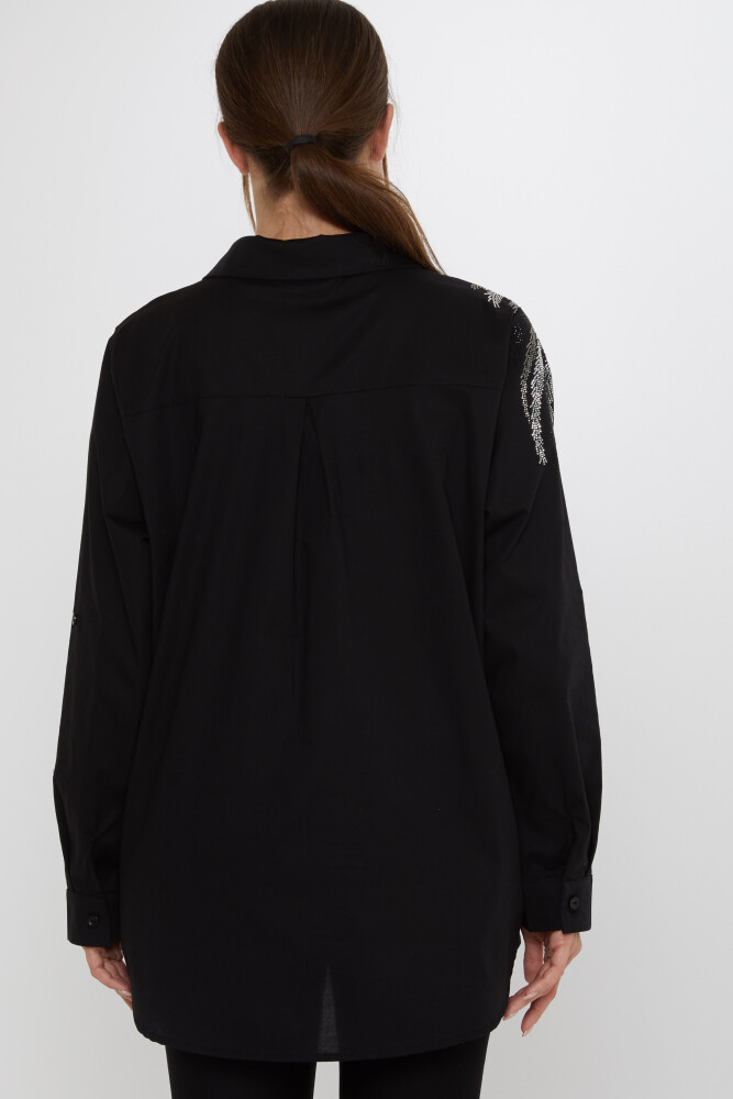 Shirt - Pocket Detail - Black - 20557 | KAZEE (Set of 3: Sizes 46-48-50) - 6