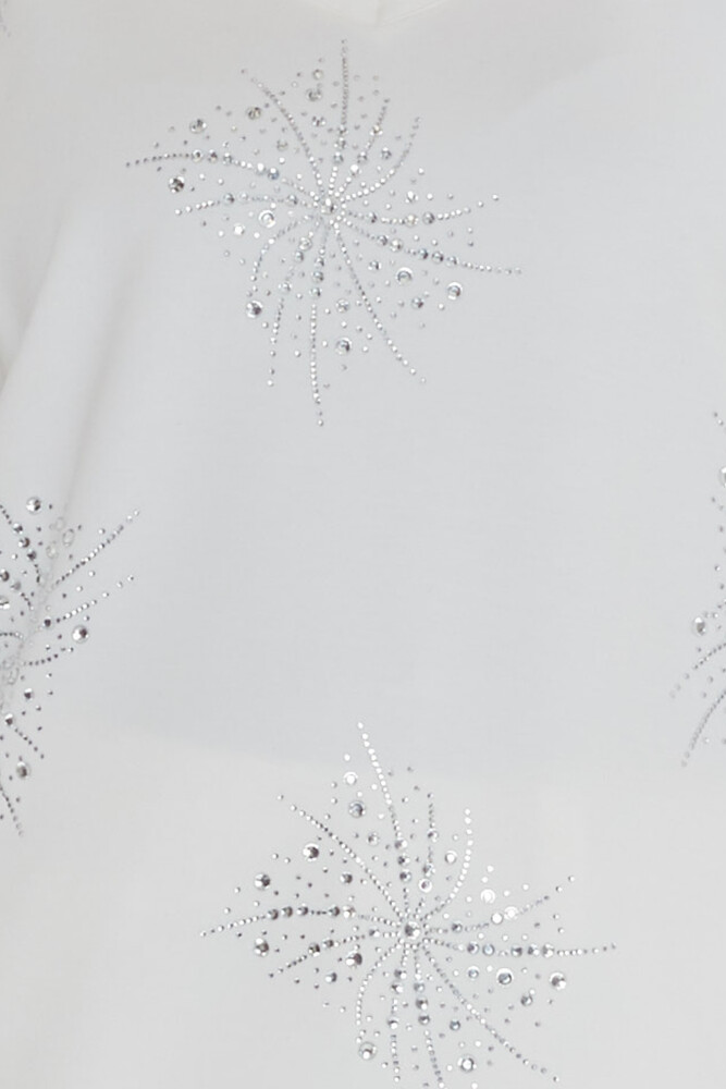 Tracksuit Set - Short Sleeved White - 17893 | KAZEE (3-Piece Set M-L-XL) - 6