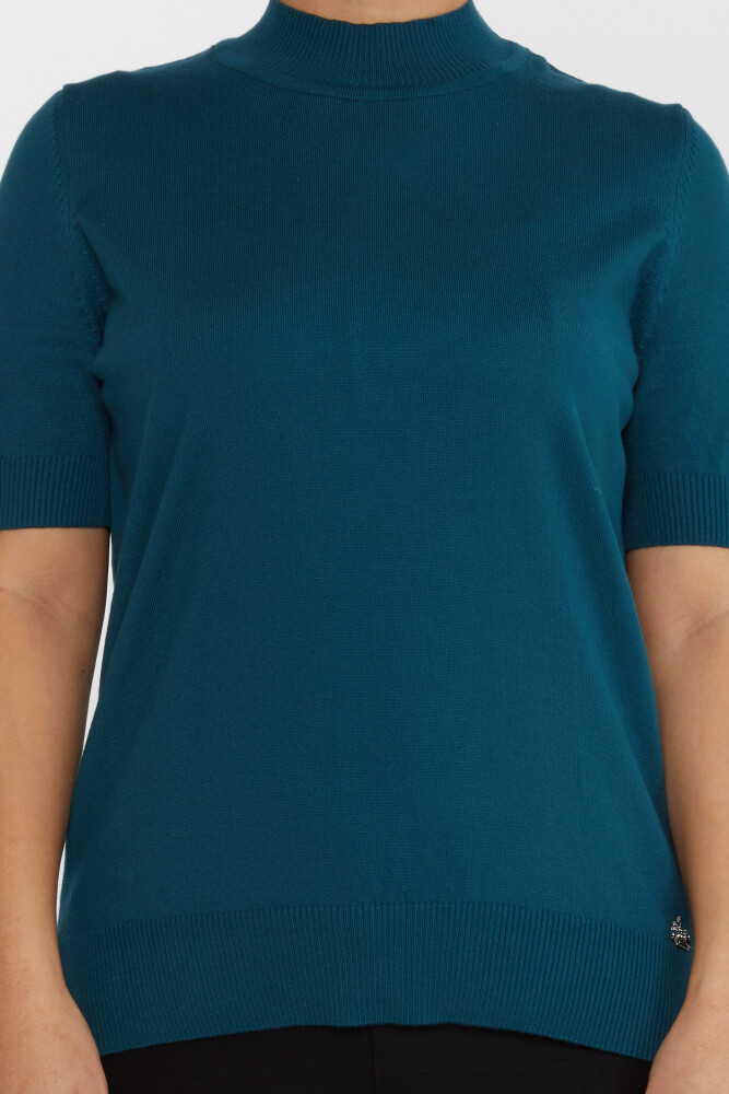 Strickpullover American Model Logo Petrol - 16168 | KAZEE (4er-Set L-XL-2XL-3XL) - 3