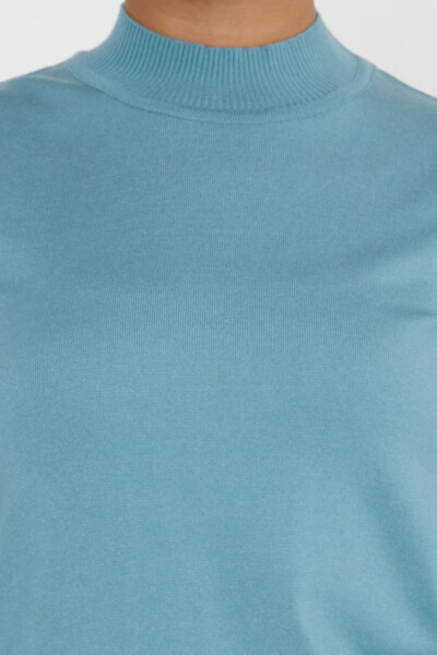 Strickpullover mit Logo-Detail Basic Mint - 16663 | KAZEE (4er-Set L-XL-2XL-3XL) - 3