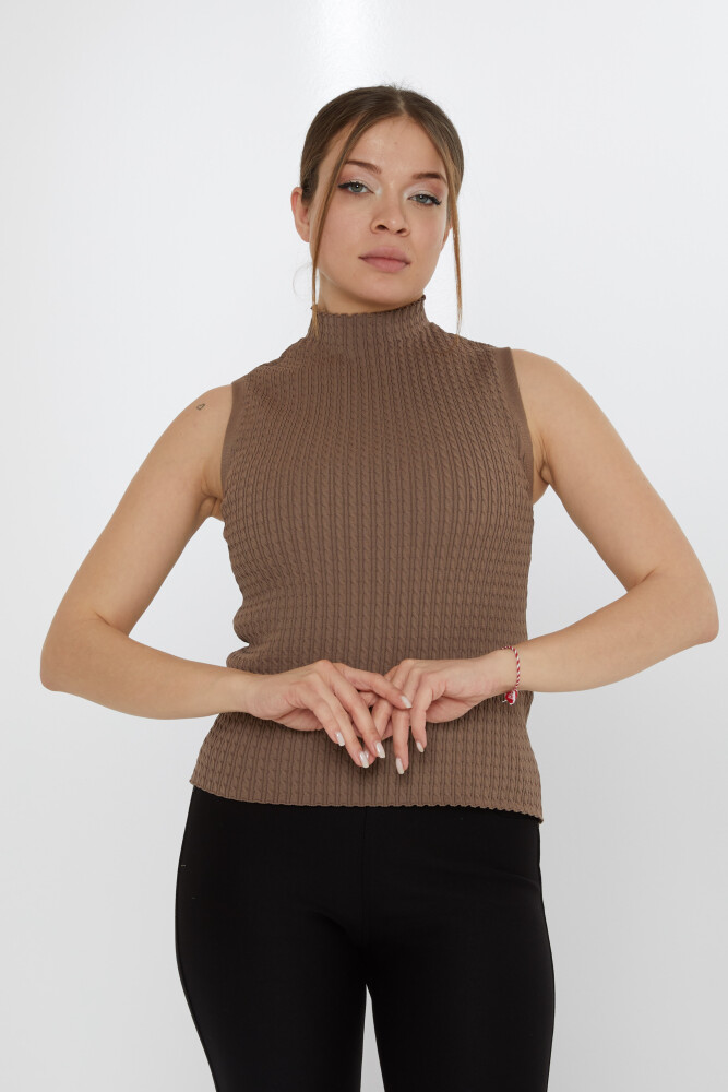 Strickpullover Zero Sleeve Nerz - 31658 | KAZEE (3er-Set S-M-L) - 1