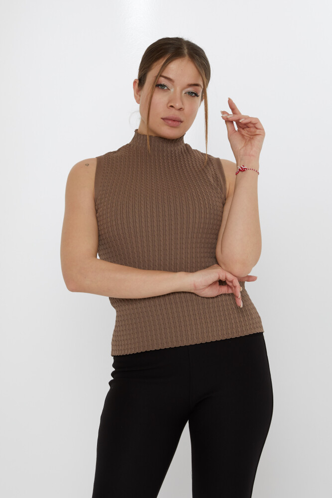 Strickpullover Zero Sleeve Nerz - 31658 | KAZEE (3er-Set S-M-L) - 2