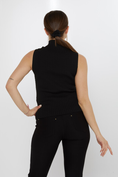 Strickpullover Zero Sleeve Schwarz - 31658 | KAZEE (3er-Set S-M-L) - 5