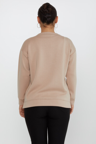 Sudadera Floral Beige - 17806 | KAZEE (Juego de 3 tallas M-L-XL) - 5