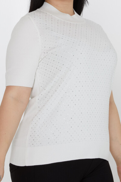 Suéter de punto Modelo Americano Crudo - 31864 | KAZEE (Juego de 4 tallas L-XL-2XL-3XL) - 3